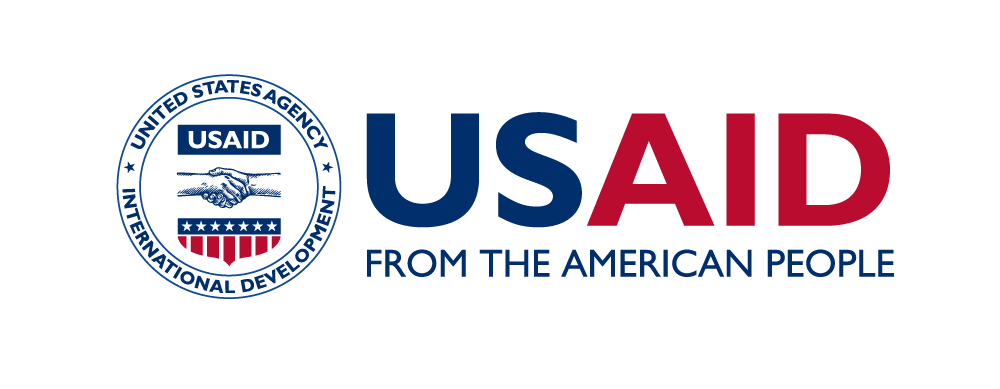 Logo for USAID FROM THE AMERICA PEOPLE with seal to the left
