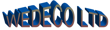 Logo stating WEDECO LTD