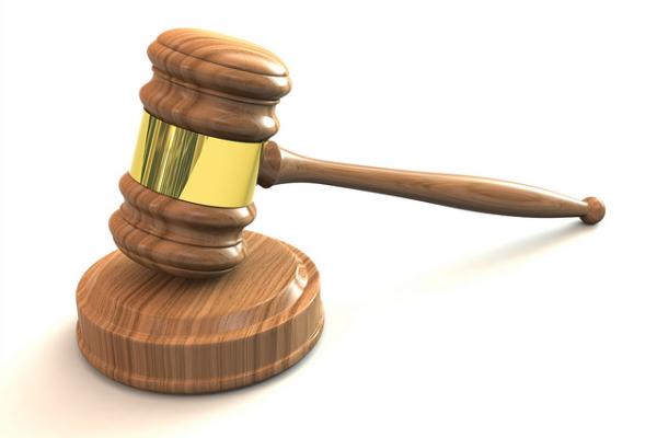 A wooden gavel