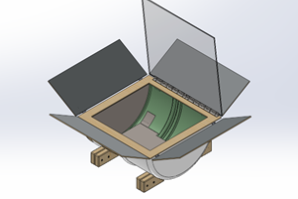 Design for a parabolic solar cooker