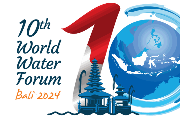 Logos from Republic of Indonesia, 10th World Water Forum Bali 2024 and World Water Council